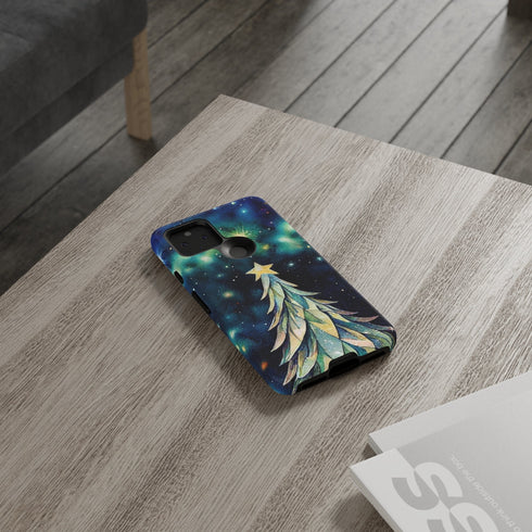 Christmas Tree On a Sky Full of Stars - Impact Resistant Phone Case